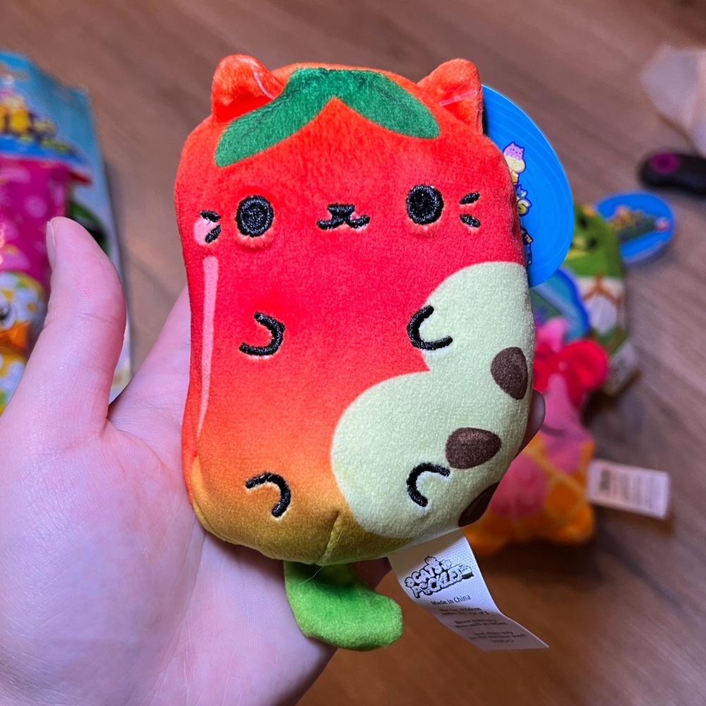 Cats vs Pickles CVP by Cepia “Adam” Bean 4” Stuffed Plush